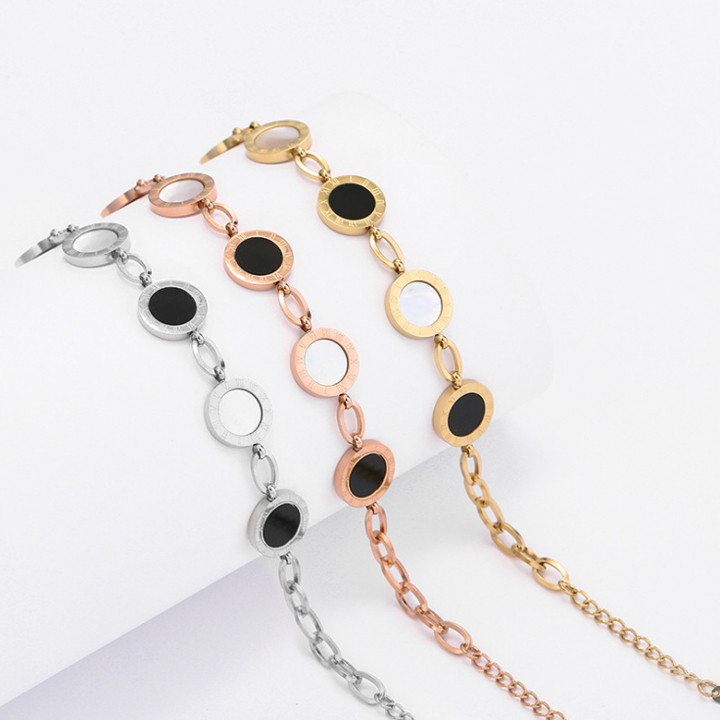 LẮC TAY TITAN SỐ LA MÃ TA128 SIÊU ĐẸP BỀN MÀU