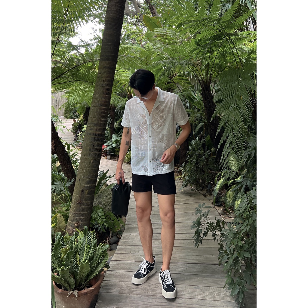 ÁO SƠ MI NAM KIỂU HÀN QUỐC TAY NGẮN - VERSI SHIRT
