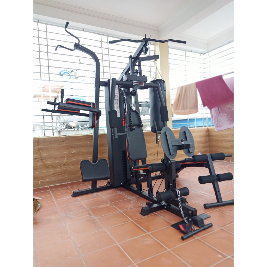 Giàn tạ đa năng BP-806 với hơn 30 biến thể bài tập tốt nhất tại Khởi Nguyên Sport