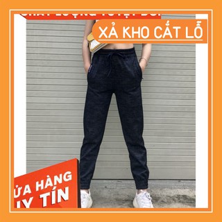 [vải xịn] [hot]  Quần thể thao jogger thun da cá nam nữ cao cấp