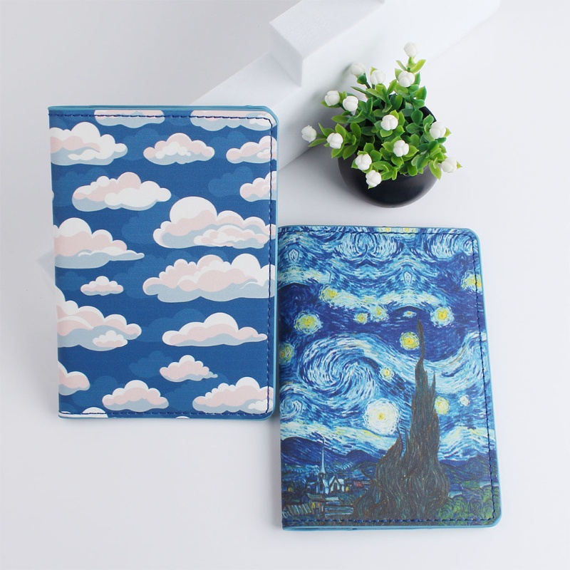 QQ Ví Da PU Mỏng Đựng Hộ Chiếu Và Thẻ Tín Dụng Đa Năng Cho Nam Nữ