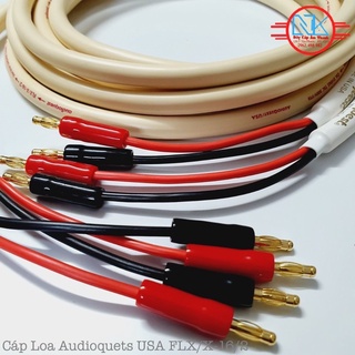 Dây loa Audioques USA cặp bắp chuối