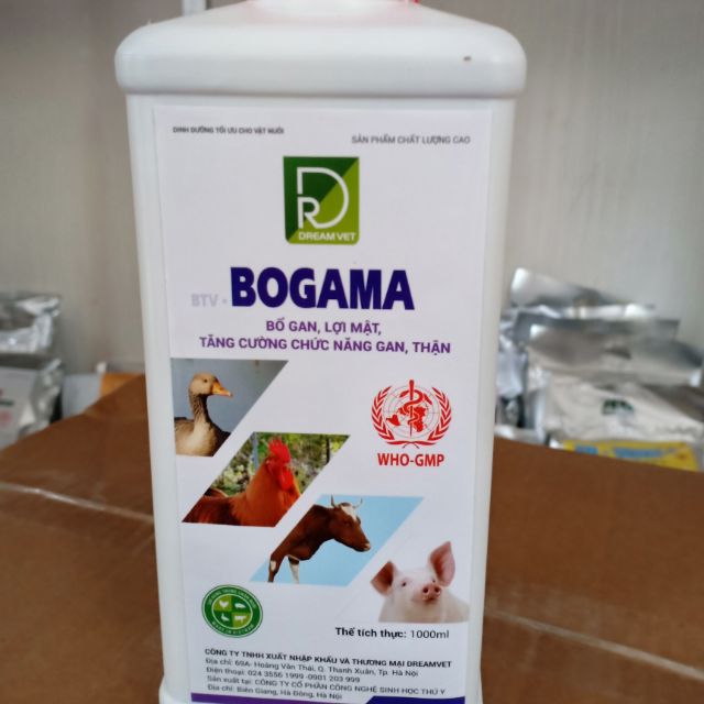 Thuốc thú y- Bổ gan, thận -1 lít