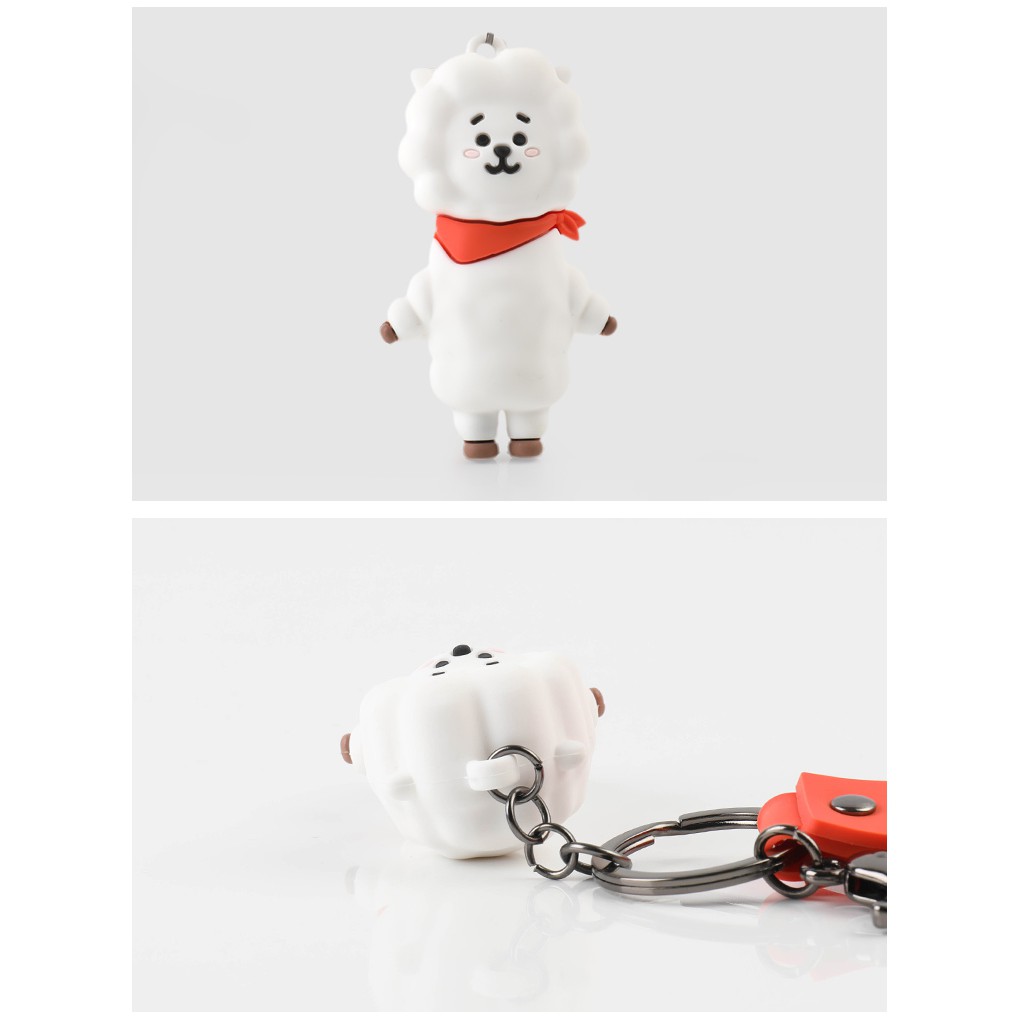 Set 3 Móc Khóa BTS Hot Trend,  Bộ Sưu Tập Móc Khoa Nhân Vật BT21