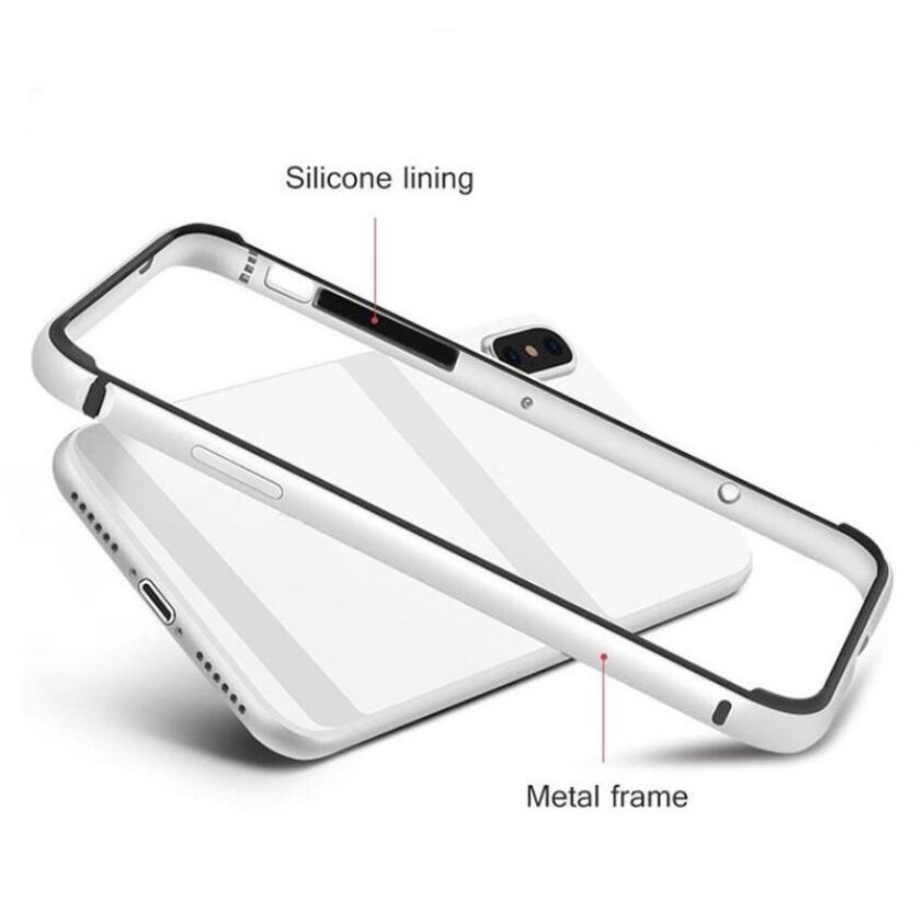 Chống Sốc Ốp Điện Thoại silicon Viền Nhôm Cho iphone 15 13 mini 14 13 pro max 12 pro max 14 plus