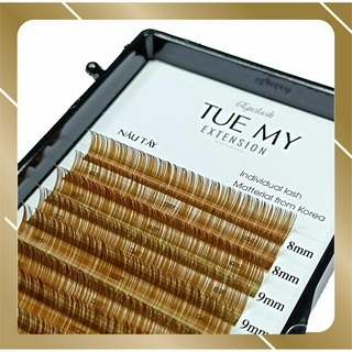 Nâu Tây 0.07 Mix Size - Mi Lụa Màu Classic (14 line)