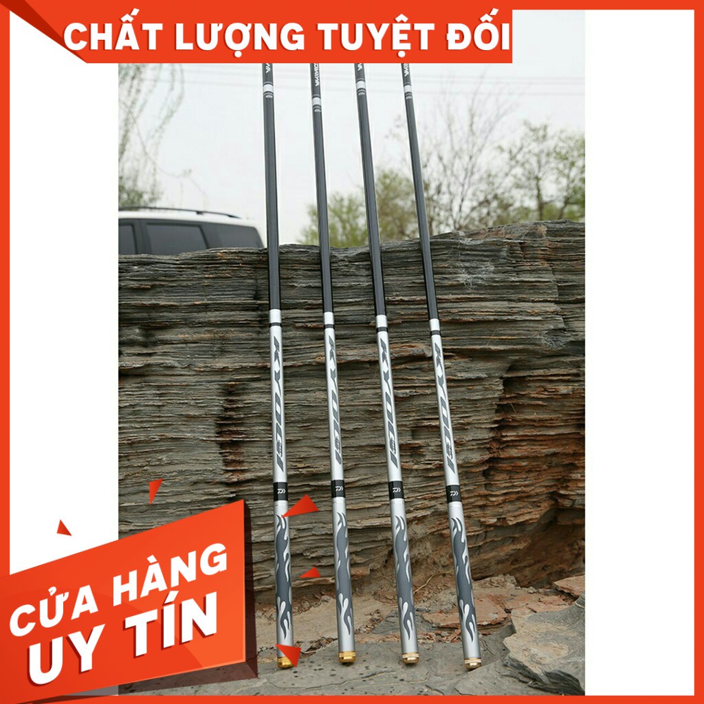 [Siêu Rẻ] combo cần daiwa kyogy 3m6,lưỡi câu shimago, mồi dụ cá chép,túi đựng cần giàn di 3 ngăn,rọng đựng cá,ghế