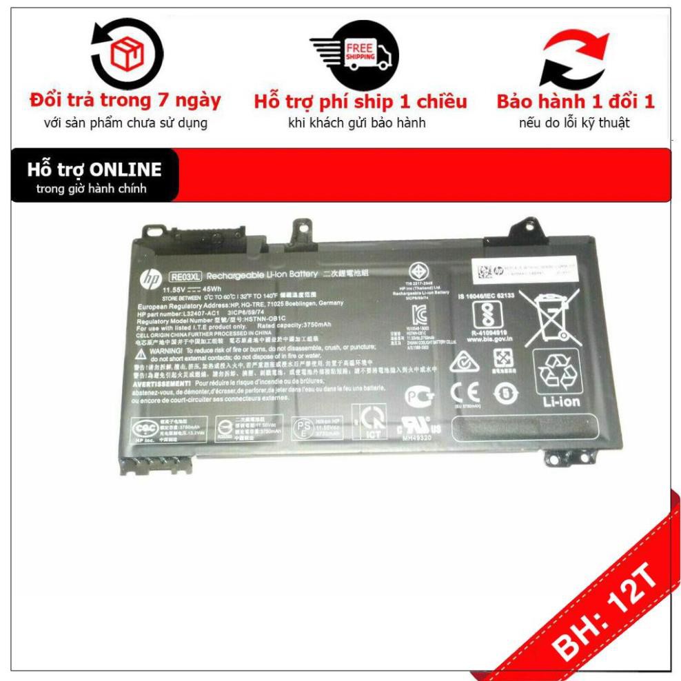 [BH12TH] ⚡[.] Pin HP ProBook 450 G6 - 440 G6 - 430 G6 - RE03XL Original