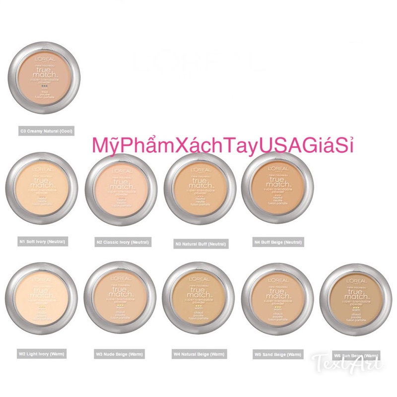 [SaleSốc]Phấn Phủ Loreal True Match Super Blendable Powder Hàng Mỹ | BigBuy360 - bigbuy360.vn