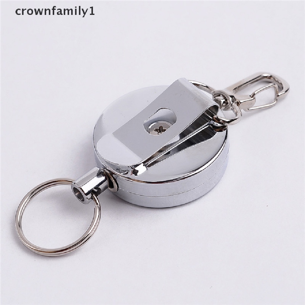 Móc Khóa Dây Thép Co Giãn Chống Thất Lạc crownfamily1