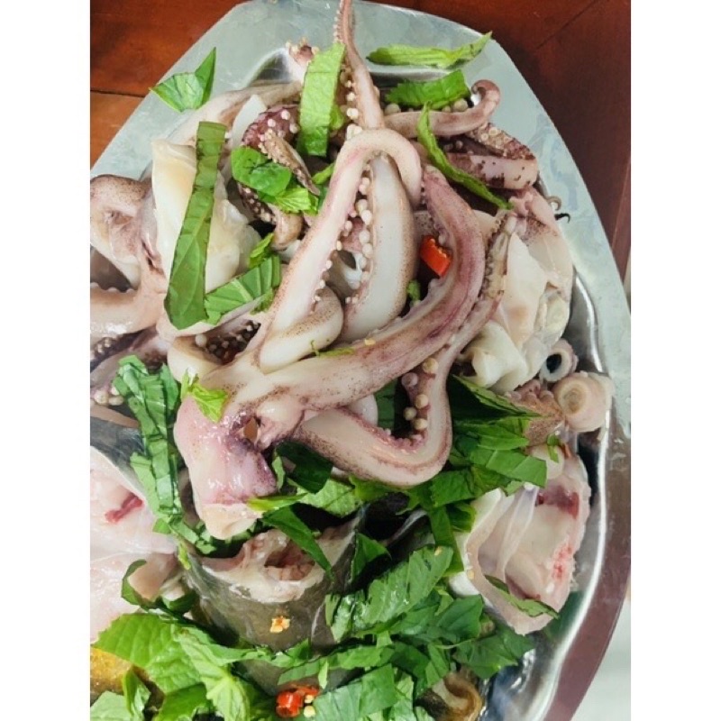 Râu mực ống to❤️HÀ NỘI SHIP HOẢ TỐC❤️Đầu râu mực ngon chế biến nhiều món như thả lẩu, nướng, xào, hấp