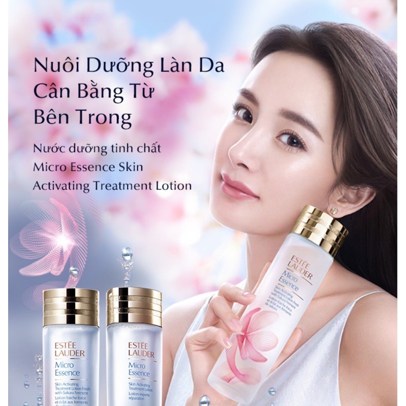Nước thần hoa anh đào Estee Lauder Micro Essence Sakura 30ml Minisize
