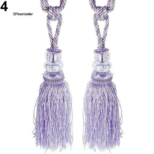 1 cặp dây cột rèm cửa tua rua đẹp mắt