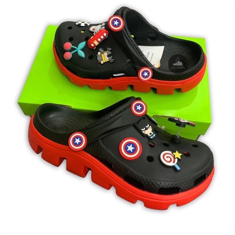 Dép cross , dép sục nữ nam duet hàn quốc đi mưa cao cấp đẹp nhất tặng 12 sticker , full tag | BigBuy360 - bigbuy360.vn