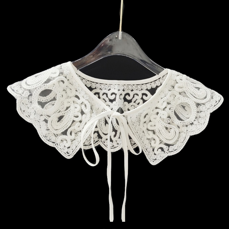 Áo Choàng Ren Chống Nắng In Họa Tiết Hoa Xinh Xắn Dùng Phối Với Hán Phục Cho Nữ