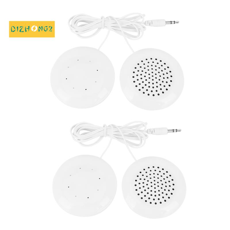 Set 2 Loa Đeo Cổ Mini Giắc Cắm 3.5 mm Thông Dụng Cho iPhone iPod MP3 MP4 Player