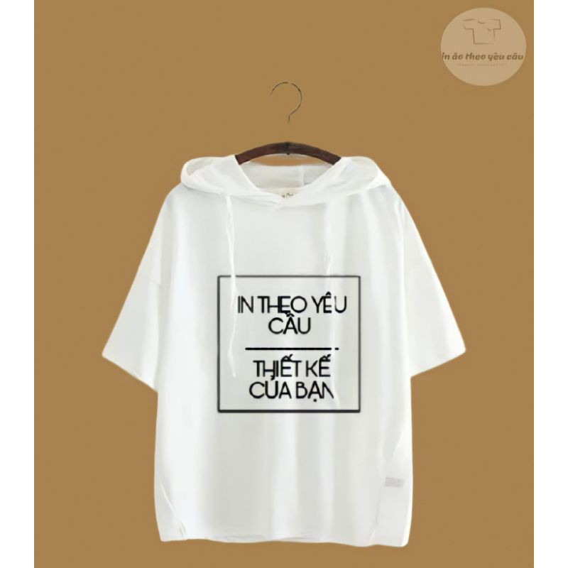 Áo Hoodie Tay Lửng In Theo Yêu Cầu Nam Nữ Dủ Size ( Đen Trắng) | BigBuy360 - bigbuy360.vn