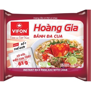 Bánh đa cua hoàng gia vifon - gói 120g