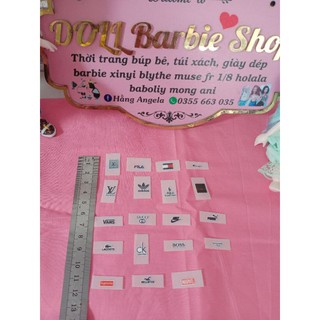 sticker ủi dán mini cho doll 1/8 baboliy holala ming mong obitsu