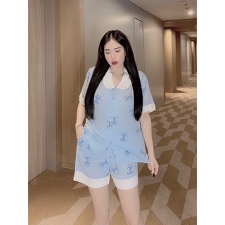 Đồ bộ/ Đồ ngủ Pyjama Lụa Mango Mềm Mại