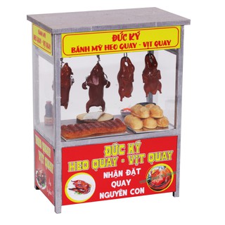 Mô hình gỗ tự lắp ráp DIY- Thế Giới Tí Hon- Hàng Rong - XE BÁNH MÌ HEO QUAY - HR12