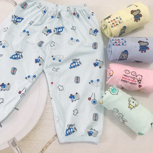 Quần cotton dài cho bé siêu đẹp siêu mát