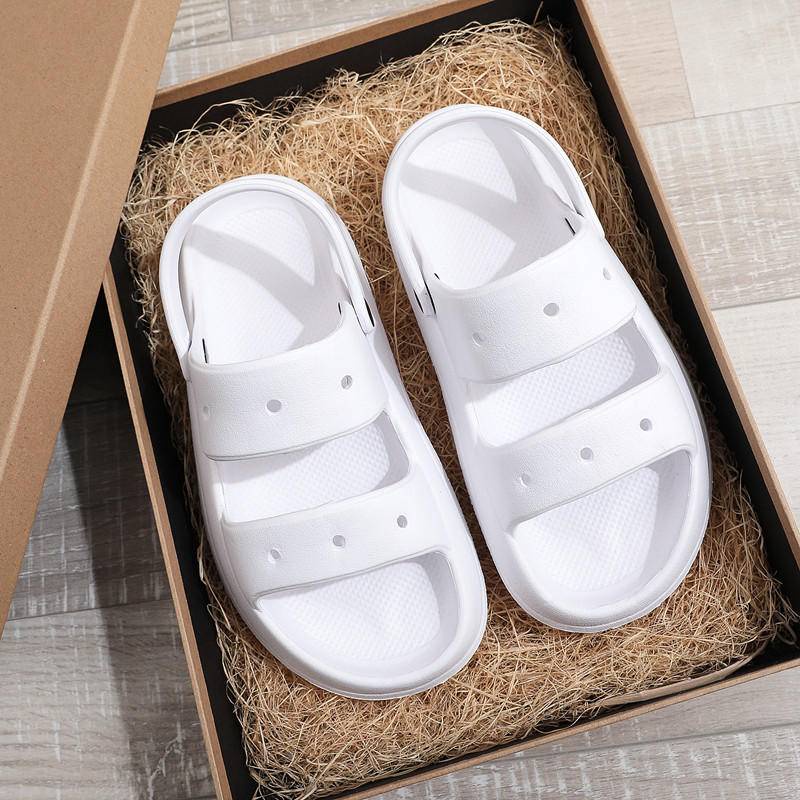 crocs sticker Dép Sandal Nữ Đế Bệt Mẫu Mới 2022shoes sticker Accessories Stickers Sandals Shoe Decoration