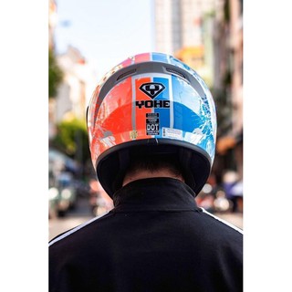 Mũ bảo hiểm fullface YOHE 978 Pro game