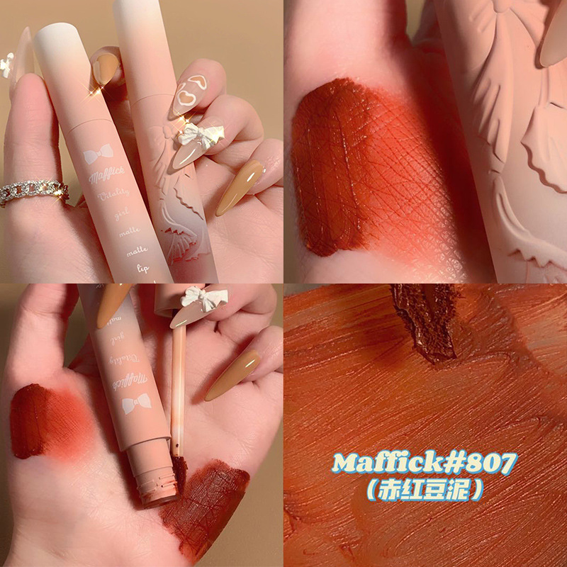 Son kem lì mịn như nhung thiết kế vỏ họa tiết nơ hợp thời trang