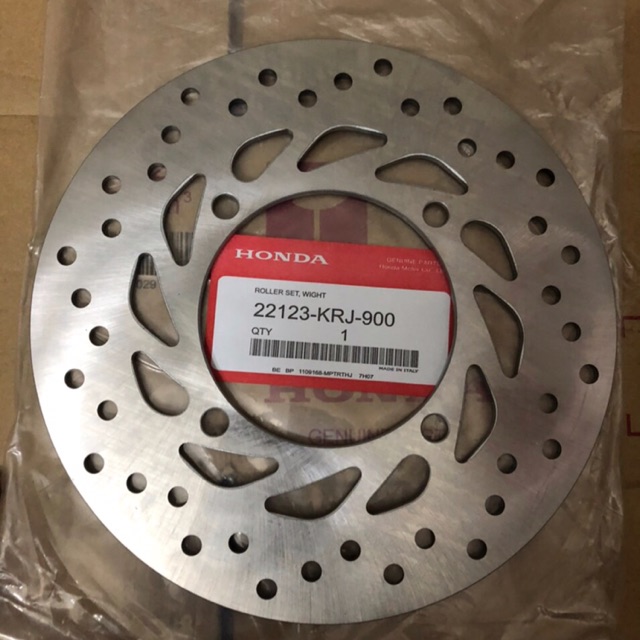 Đĩa thắng trước + sau SH Ý zin hãng Honda Ý