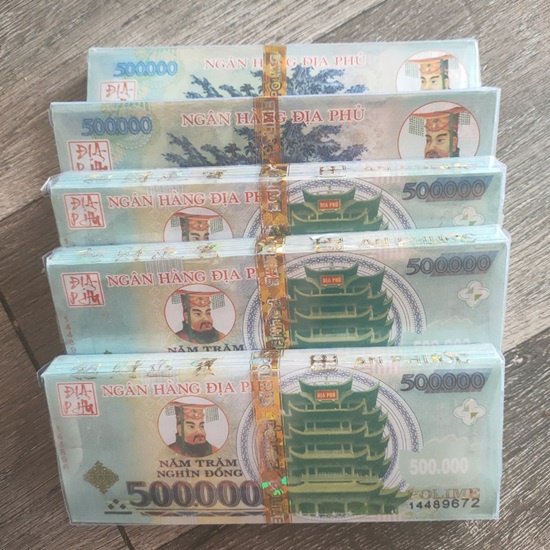 Tiền giấy cúng kiến ĐỦ Các loại mệnh giá ÂM PHỦ .