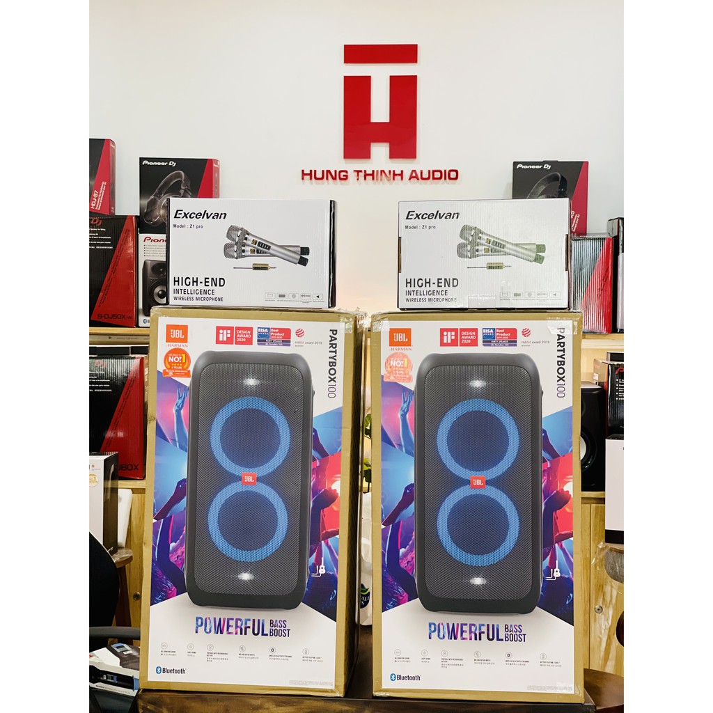 LOA BLUETOOTH JBL PARTYBOX 100