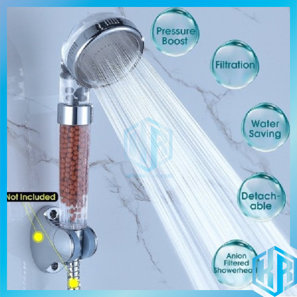 Tay sen tăng áp tiết kiệm công nghệ Nano lọc tạp chất có trong nước bảo vệ sức khỏe- tặng kèm dây cấp nước - QM008