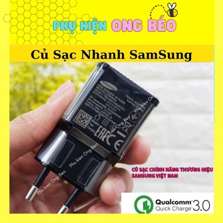 Bộ sạc nhanh Samsung S9/S10 chân type C - Q.C 3.0, cho các đời điện thoại - phukien_ongbeo