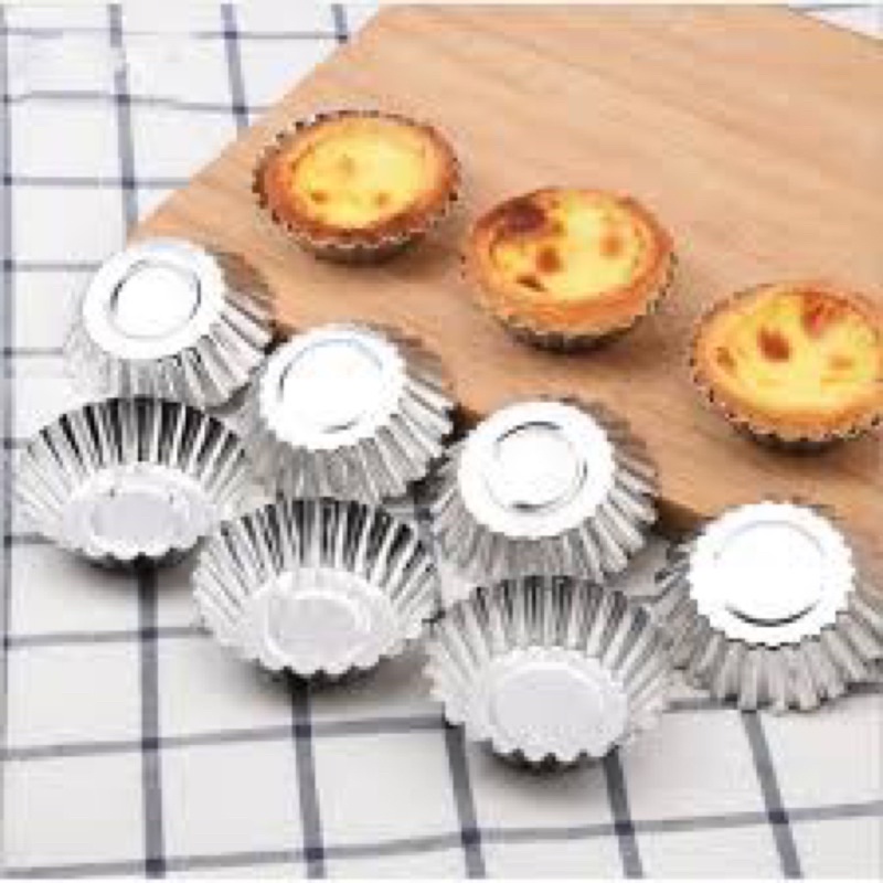 Set 5 khuôn tart hoa