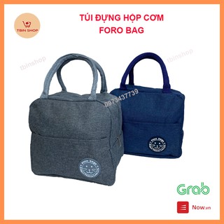 Túi đựng hộp cơm giữ nhiệt - vải dày 3 lớp - giữ nhiệt tốt