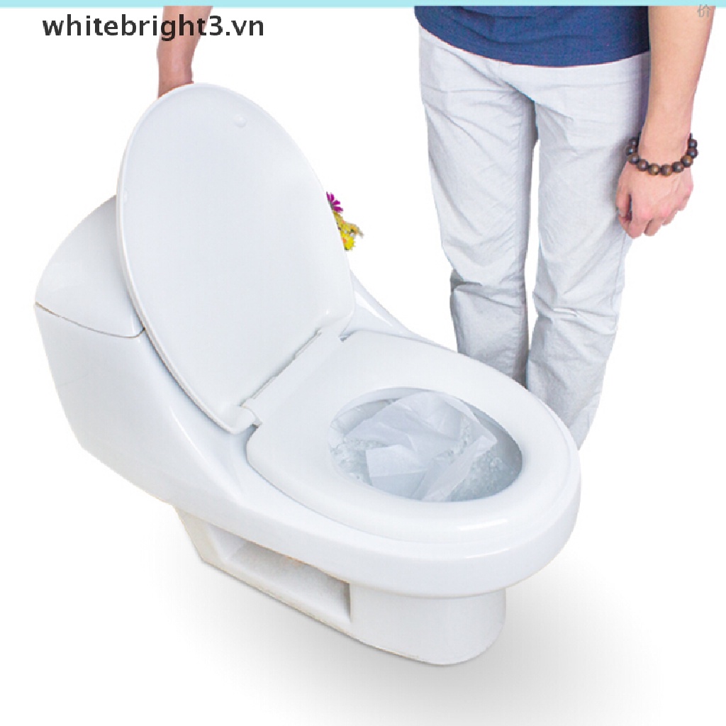Set 10 Ghế Ngồi Bồn Cầu Dùng Một Lần Tiện Lợi