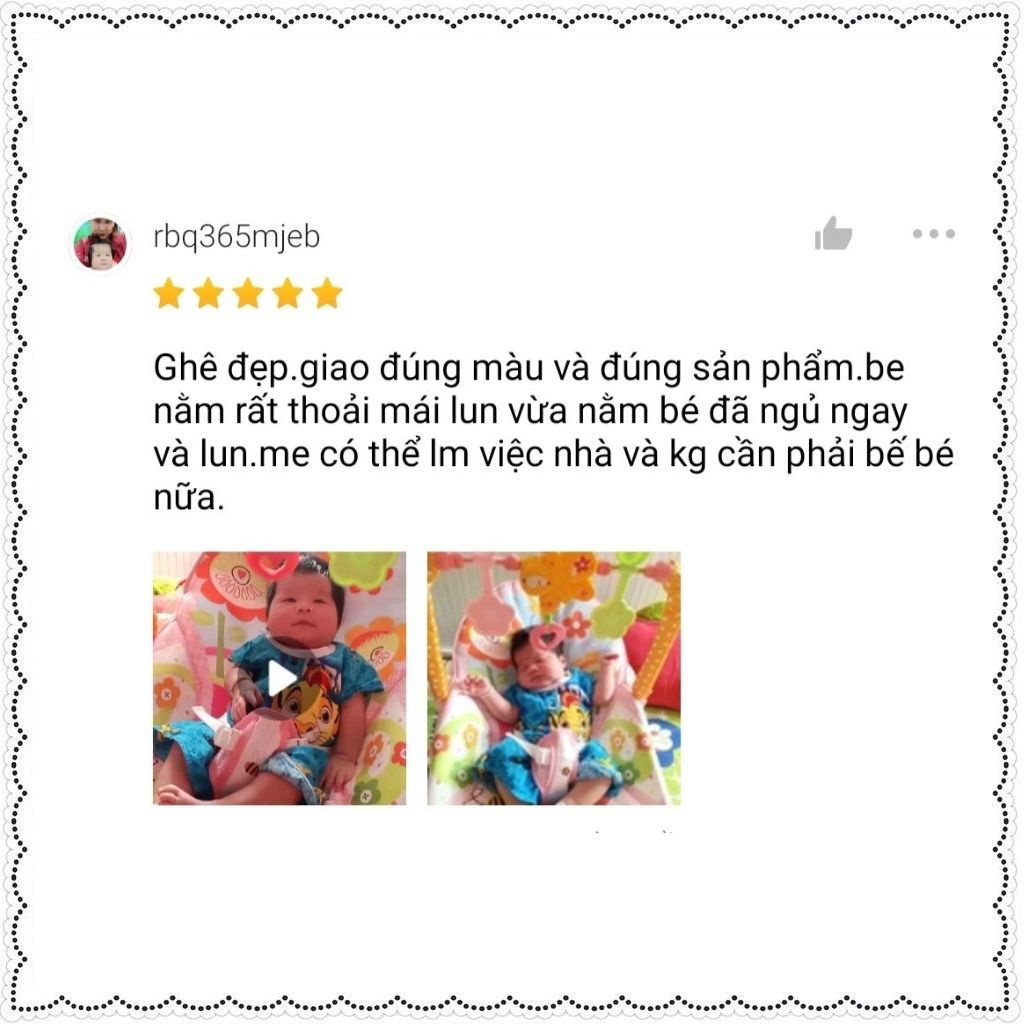 Ghế rung cho bé HuBaby chính hãng 2 chế độ nằm và ngồi bập bênh phát nhạc bé tự ngủ khung hợp kim phân phối chính hãng