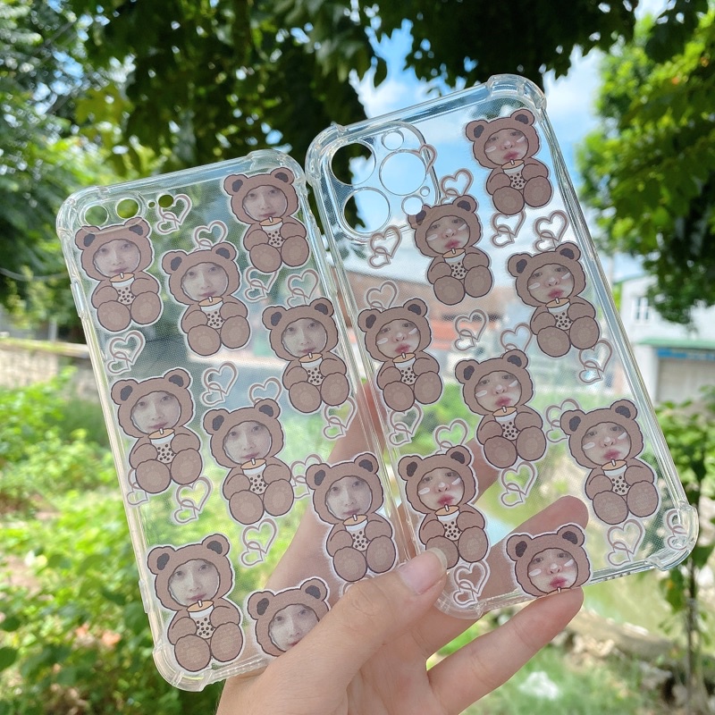 Ốp lưng in mặt theo yêu cầu ghép hình cute nhiều dòng máy