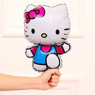 Bóng nhôm Hello Kitty chạy (45x28cm)