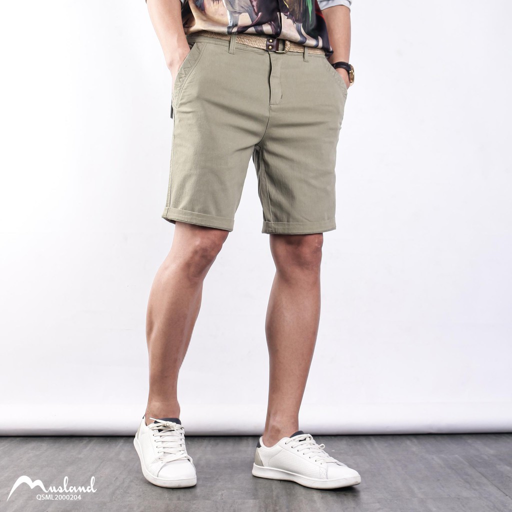 Quần short LINEN | vải linen rất thoải mái cho người mặc, form slim ngang gối trẻ trung !