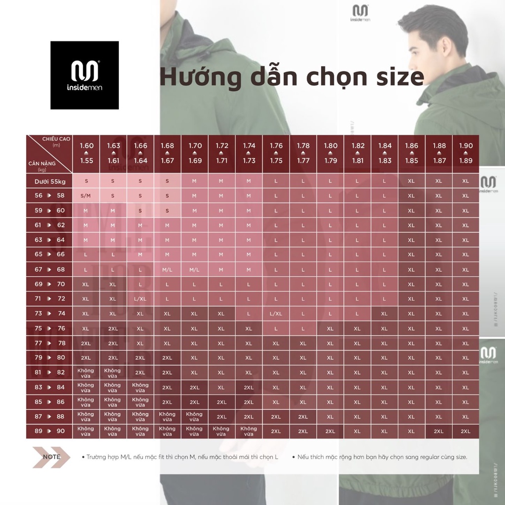 Áo thun nam thu đông giữ nhiệt chất liệu nỉ nhẹ Insidemen ISW008W1