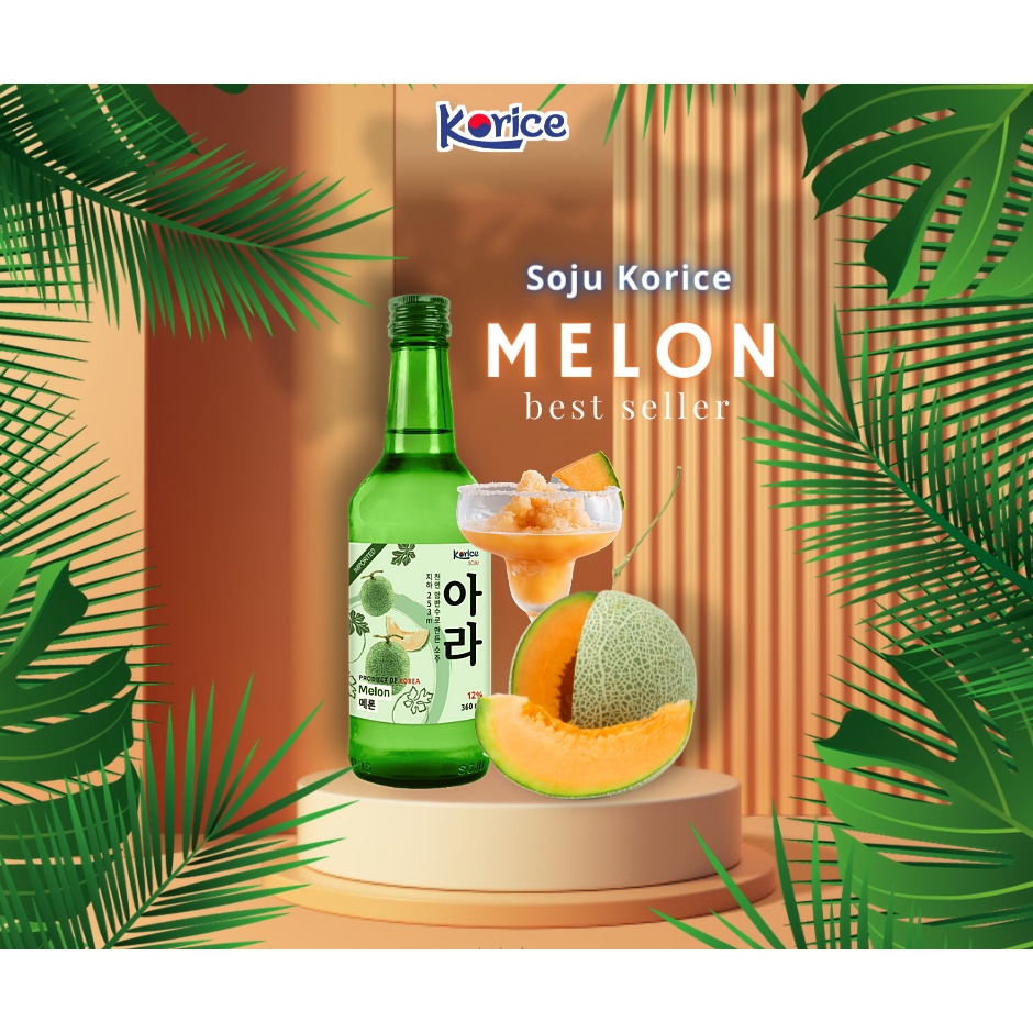 [ship HCM] Soju Mint Choco (Soju Hàn Quốc vị trái cây GoodDay/Korice) chai 360ml