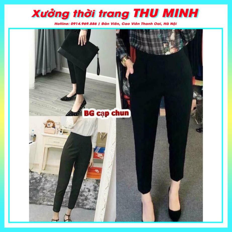 Quần Baggy Tây size lớn cạp chun sau co dãn thoải mái B35 Q2D04 | BigBuy360 - bigbuy360.vn