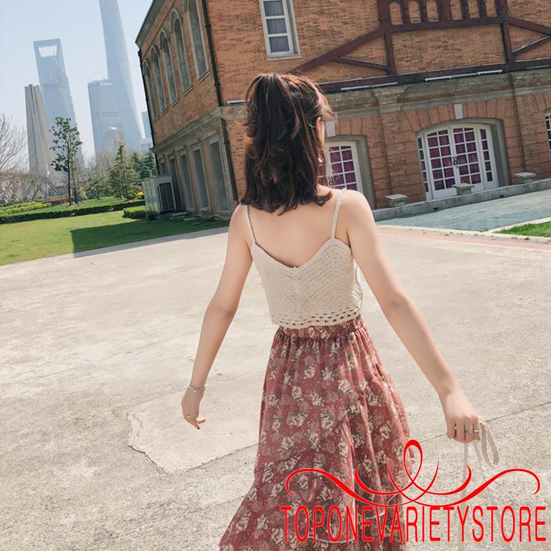 Áo Dây Nữ Cộc Tay Cổ Chữ V Hở Eo Quyến Rũ | BigBuy360 - bigbuy360.vn