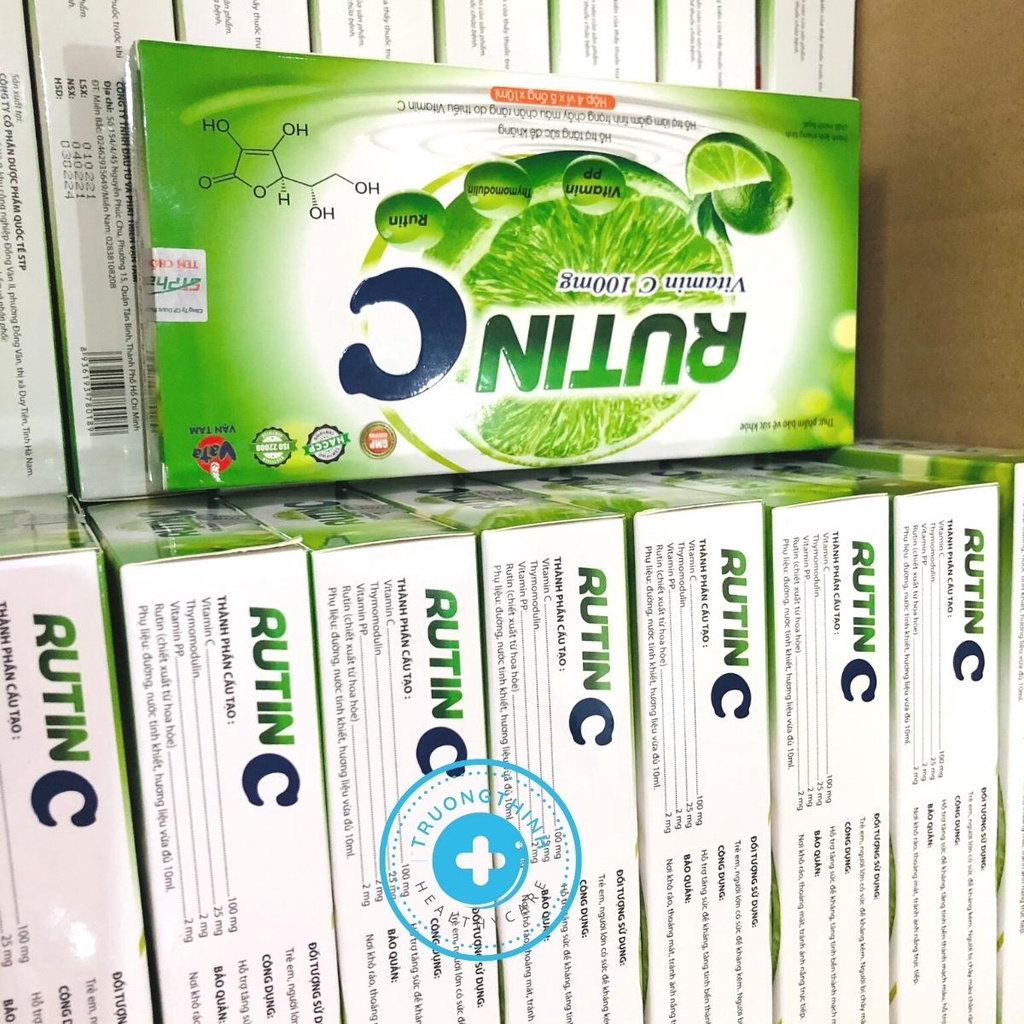Vitamin C RUTIN C 100mg dạng siro