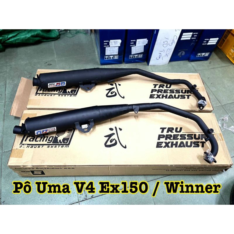 Pô Uma V4 Ex150-Winner Chính Hãng mới về hàng!