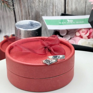 Nhẫn đôi Bạc Hiểu Minh NC398