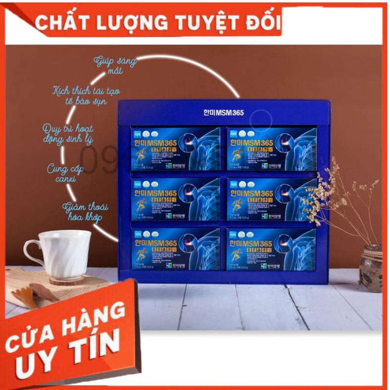 Viên uống hỗ trợ  xương khớp MSM365 Hàn Quốc hộp 180 viên - 515 mg