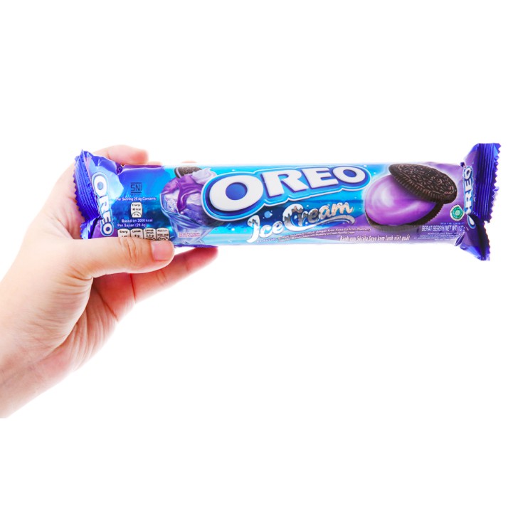 SET 3 GÓI BÁNH QUY NHÂN KEM OREO 133G CÁC VỊ